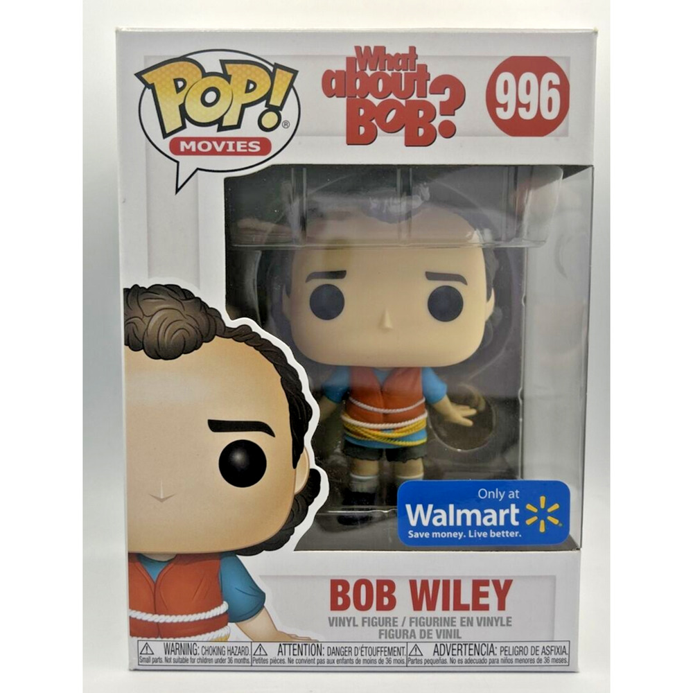 Funko Pop! What About Bob? Bob Wiley Walmart Exclusive #996 F29
